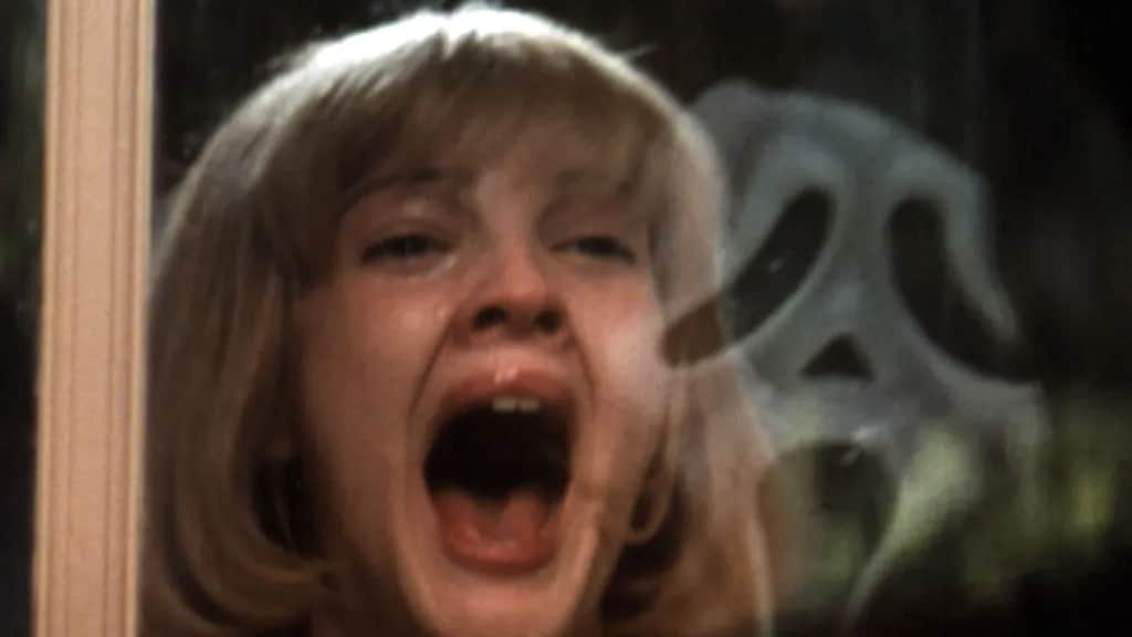 ドリュー・バリモア、『スクリーム』(1996年)より 写真:Everett