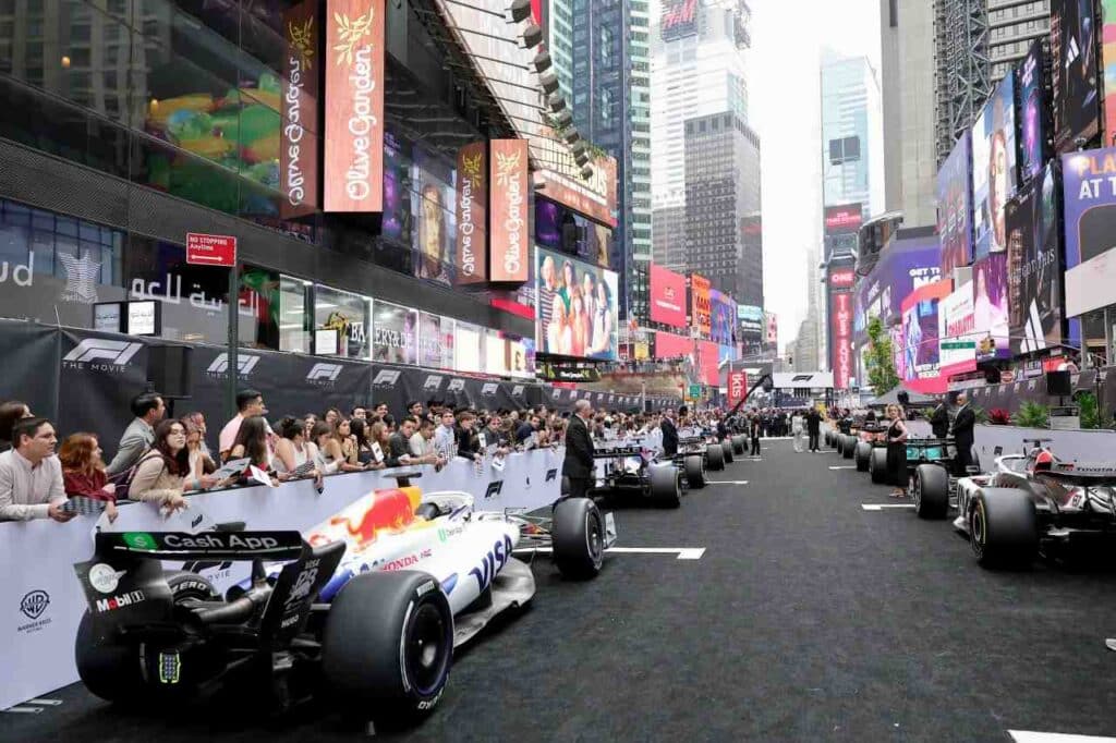 『F1®／エフワン』ワールドプレミアにて