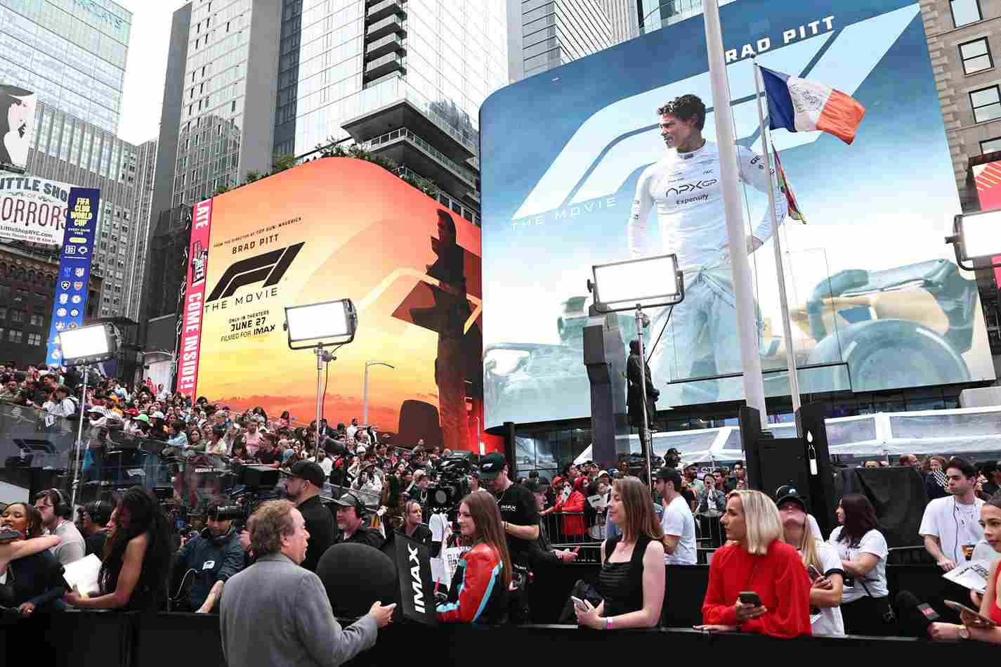 『F1®／エフワン』ワールドプレミアにて