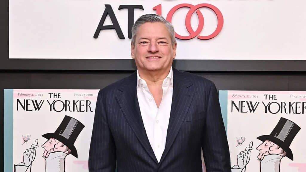 Netflixの共同最高経営責任者（CEO）であるテッド・サランドス 写真：Roy Rochlin/Getty Images