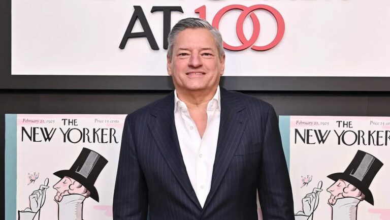 Netflixの共同最高経営責任者（CEO）であるテッド・サランドス 写真：Roy Rochlin/Getty Images