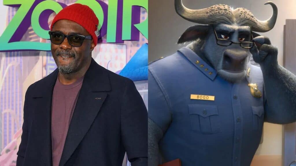 映画『ズートピア』でチーフ・ボゴの声優を務めるイドリス・エルバ