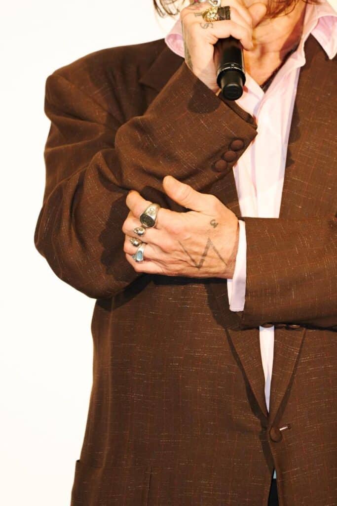 ジョニー・デップ Photo: Ryo Tateoka