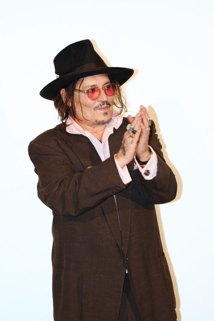 ジョニー・デップ Photo: Ryo Tateoka