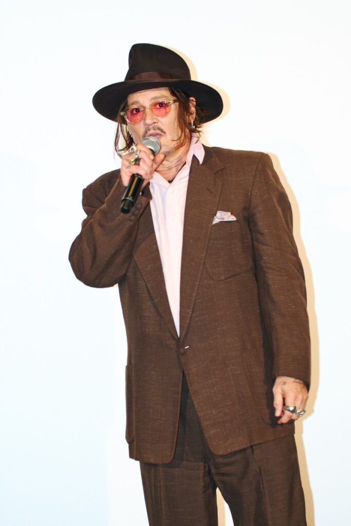 ジョニー・デップ Photo: Ryo Tateoka