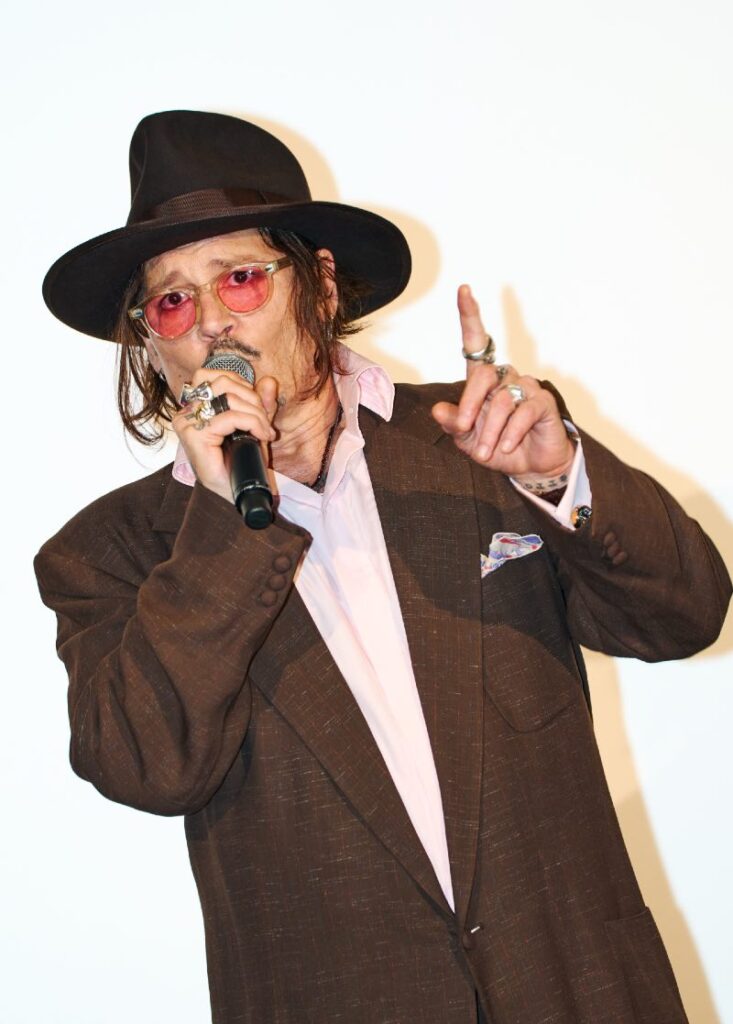 ジョニー・デップ Photo: Ryo Tateoka