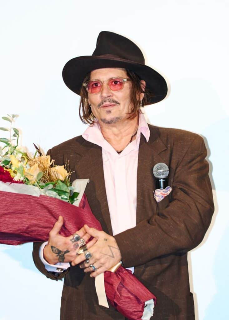 ジョニー・デップ Photo: Ryo Tateoka