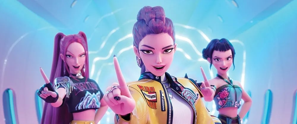 『KPOPガールズ! デーモン・ハンターズ』写真:Netflix