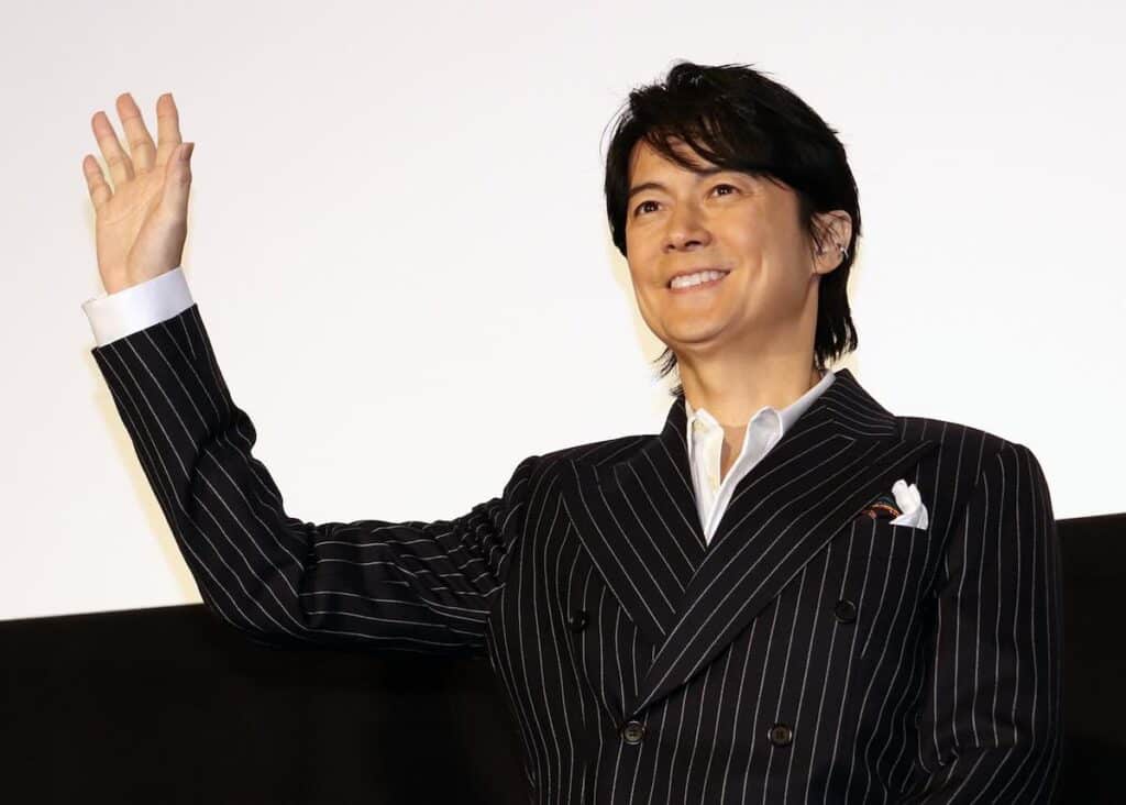 福山雅治『映画ラストマン -FIRST LOVE-』公開初日舞台挨拶にて