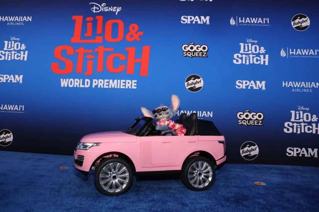 『リロ＆スティッチ』ワールドプレミアにて