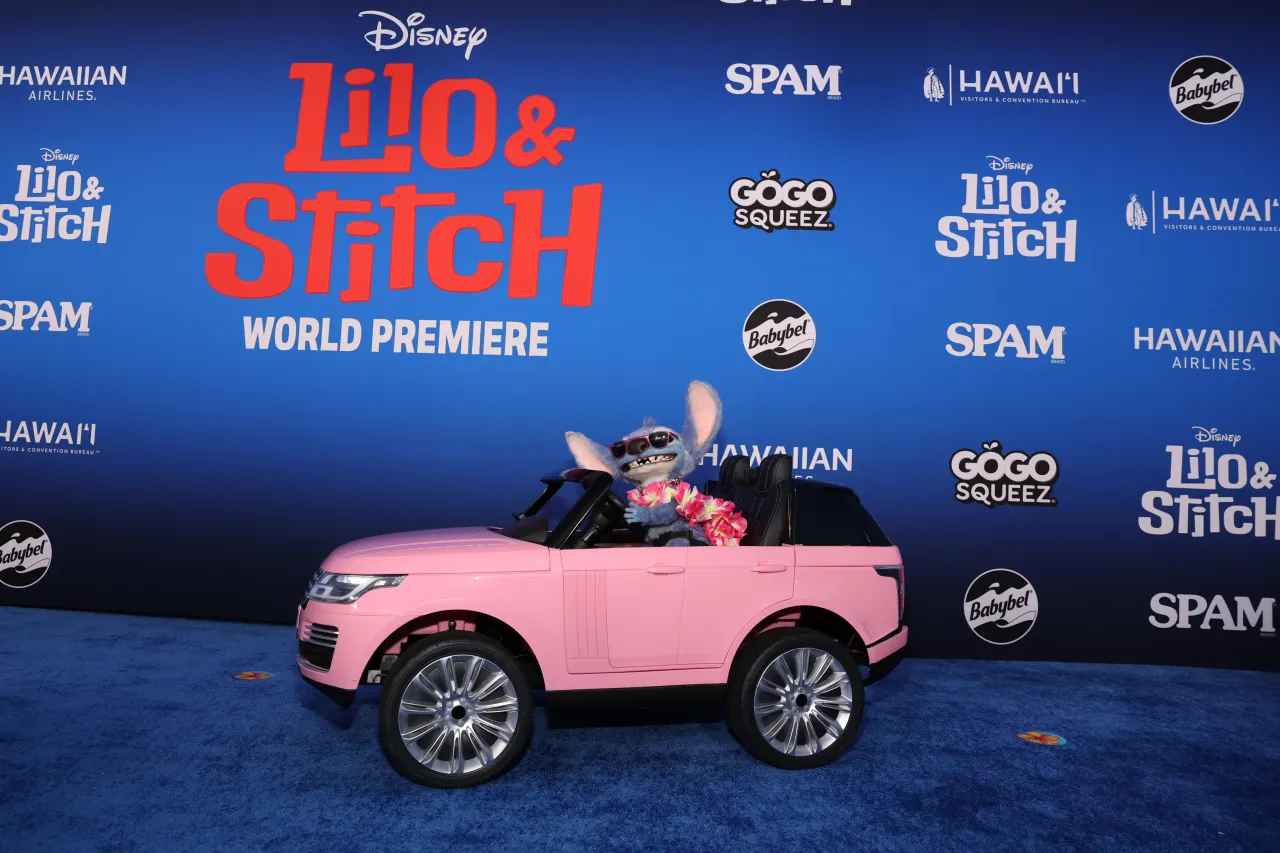 『リロ＆スティッチ』ワールドプレミアにて