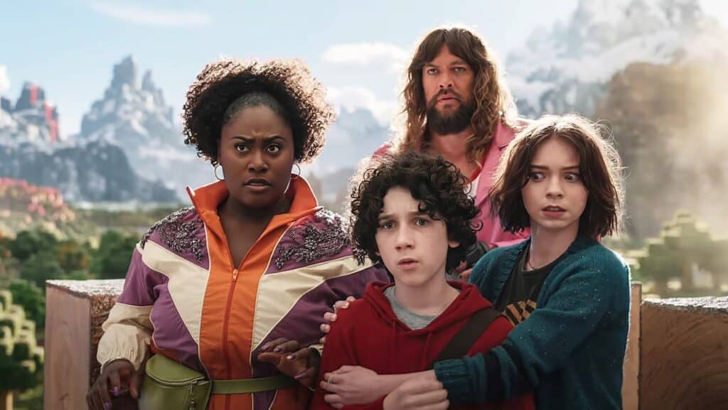 『マインクラフト／ザ・ムービー』より 写真：Warner Bros./Courtesy Everett Collection