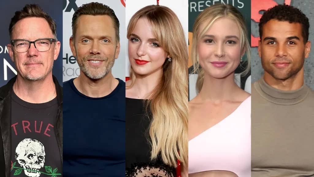 (左から)マシュー・リラード、ジョエル・マクヘイル、マッケナ・グレイス、イザベル・メイ、メイソン・グッディング 写真:Alberto E. Rodriguez/Getty Images; Frazer Harrison/Getty Images; Matt Winkelmeyer/Getty Images; Kevin Mazur/Getty Images; Matt Winkelmeyer/Getty Images