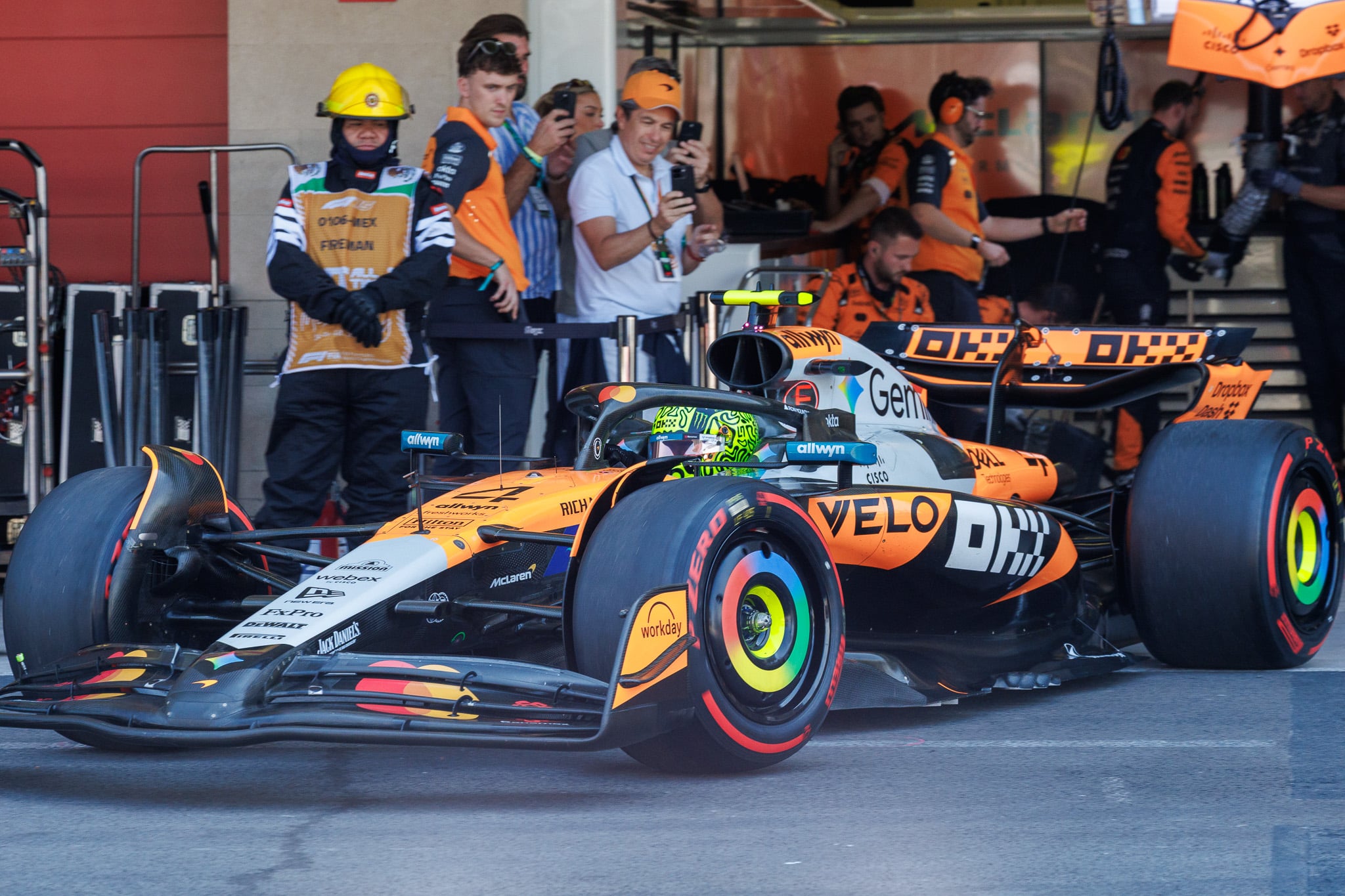 lando norris mclaren mexico