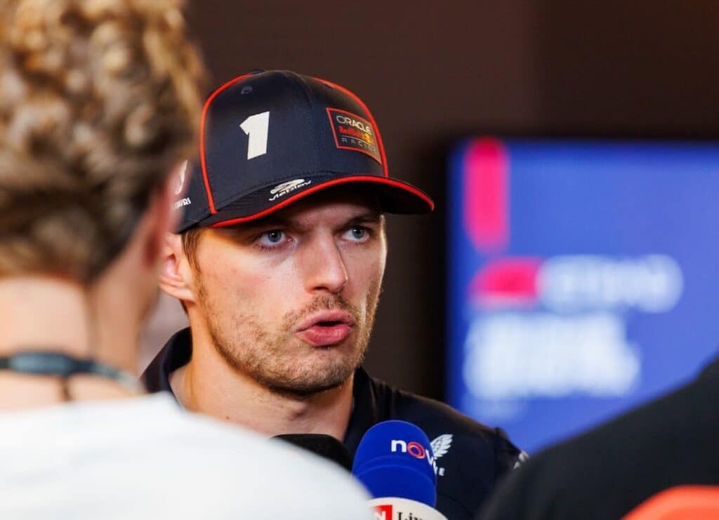 マックス・フェルスタッペン選手、2025年F1アブダビGPにて