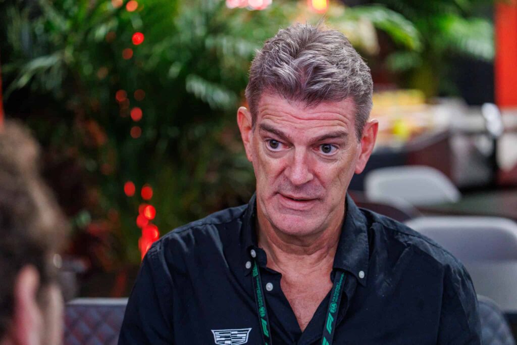 キャデラックF1のグレアム・ロードン代表