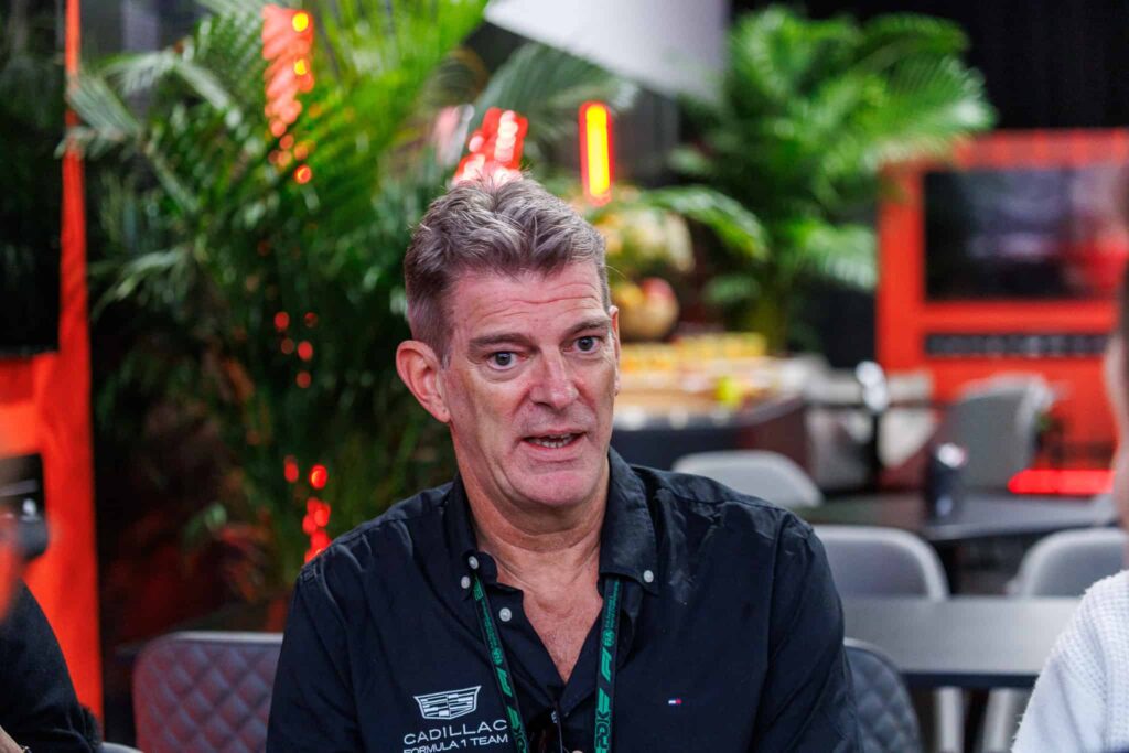 キャデラックF1のグレアム・ロードン代表