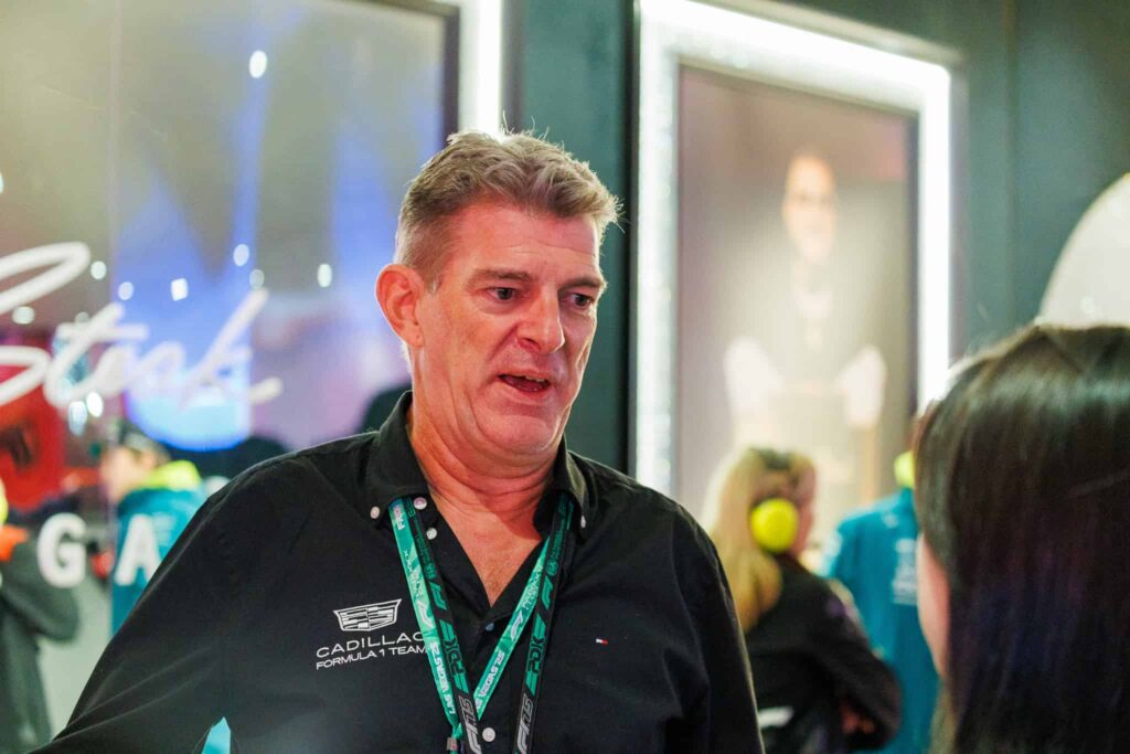 キャデラックF1のグレアム・ロードン代表