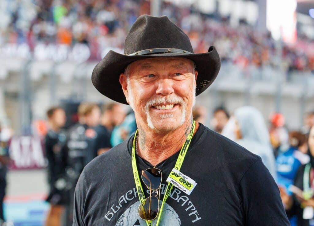 メタリカのジェイムズ・ヘットフィールド