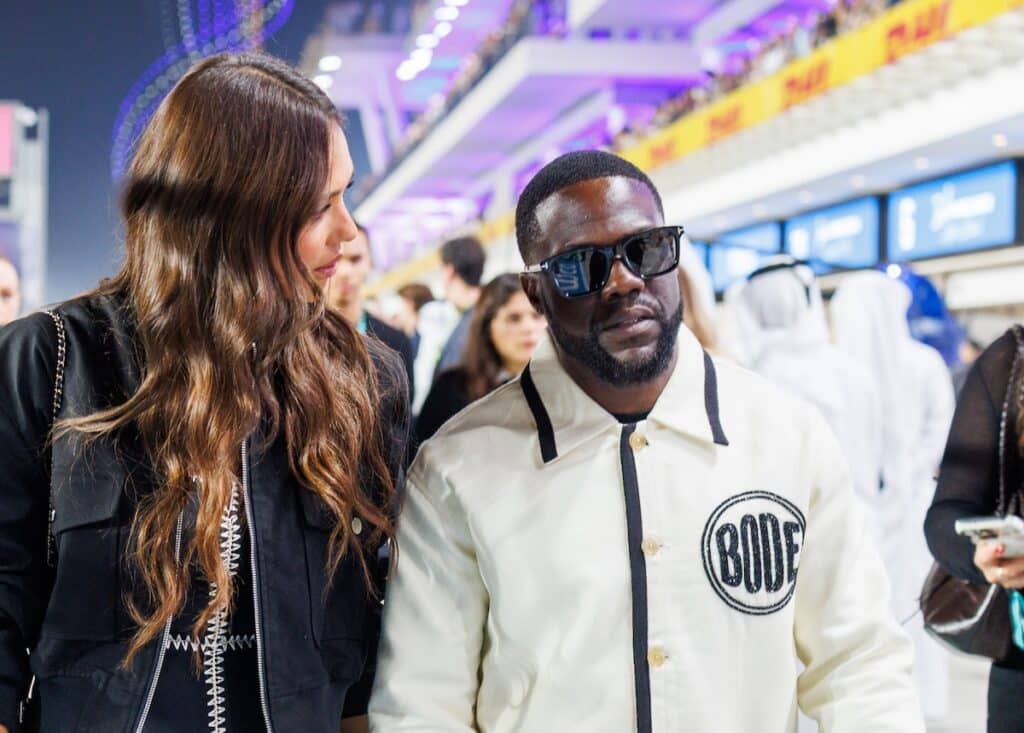 Jessica Alba and Kevin Hart