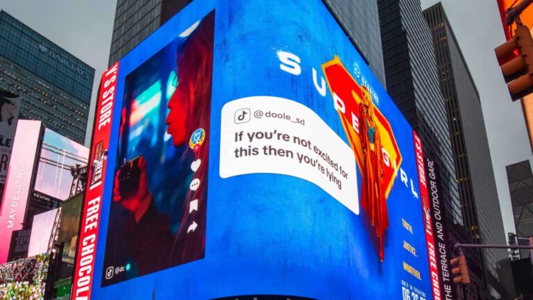 タイムズスクエア 写真：TikTok