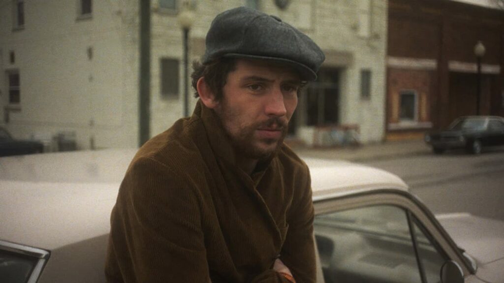 ジョシュ・オコナー、『マスターマインド』より 写真:MUBI/Courtesy Everett Collection