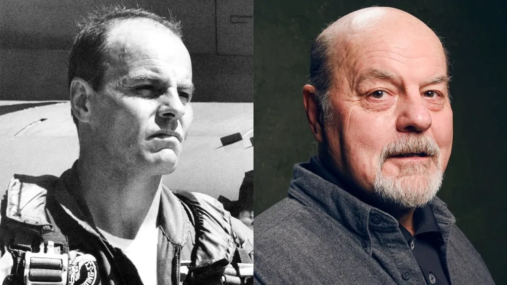 トップガン俳優の今、マイケル・アイアンサイド 写真:Paramount/Courtesy Everett Collection; Larry Busacca/Getty Images