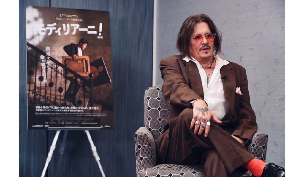 ジョニー・デップ　8年ぶりの来日