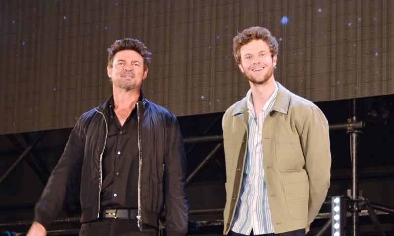 カール・アーバンと、ジャック・クエイド 写真:The Hollywood Reporter Japan