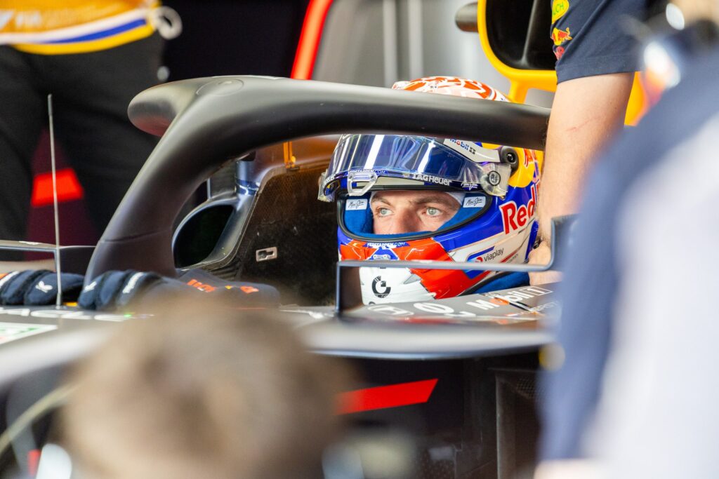 max verstappen pole baku