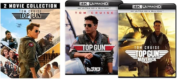 トップガン&トップガン マーヴェリック 4K Ultra HD+ブルーレイ セット (4枚組)[4K ULTRA HD + Blu-ray]