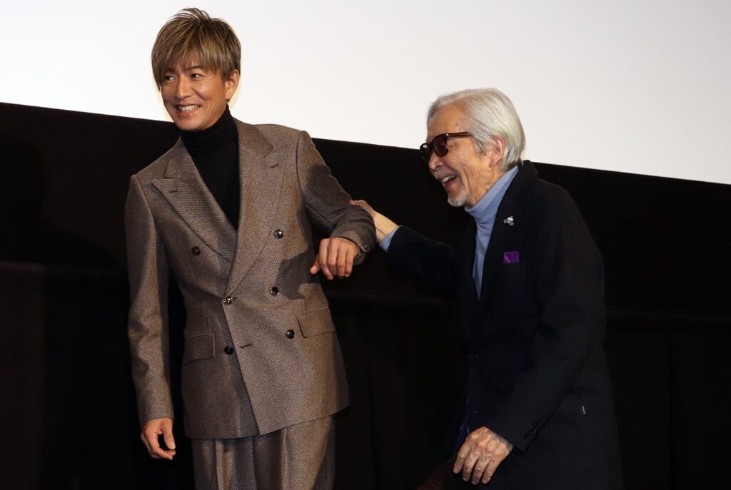 木村拓哉と山田洋次監督 写真：The Hollywood Reporter Japan