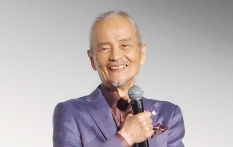 映画『五十年目の俺たちの旅』公開記念舞台挨拶 秋野太作 写真:The Hollywood Reporter Japan