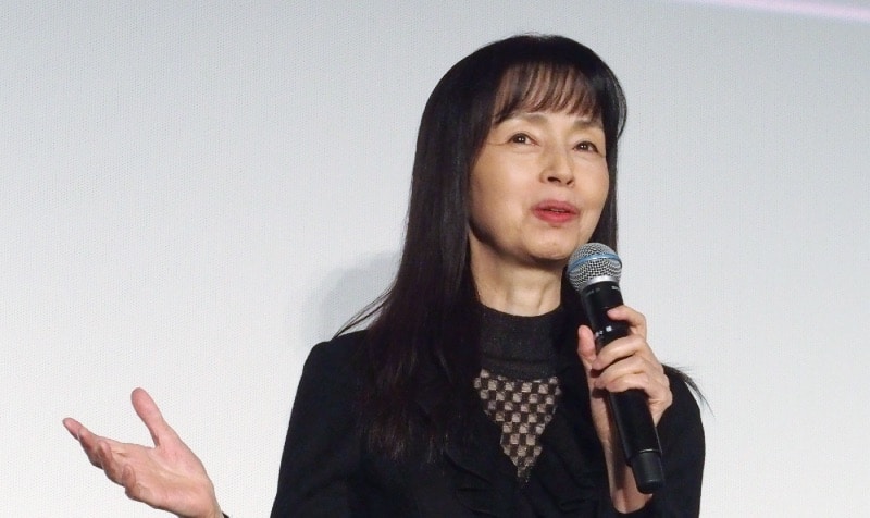 映画『五十年目の俺たちの旅』公開記念舞台挨拶 岡田奈々 写真:The Hollywood Reporter Japan