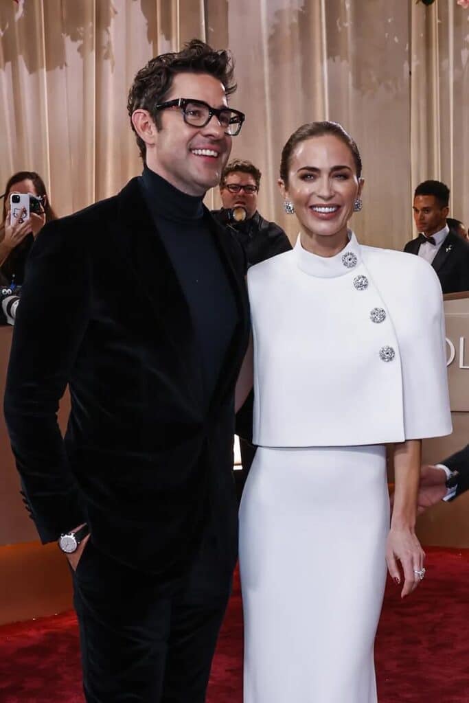 【セレブ愛用腕時計】ジョン・クラシンスキーとエミリー・ブラント、2026年ゴールデングローブ賞授賞式にて