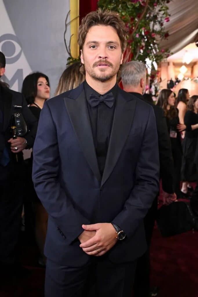 【セレブ愛用腕時計】ルーク・グライムス、ゴールデングローブ賞授賞式にて