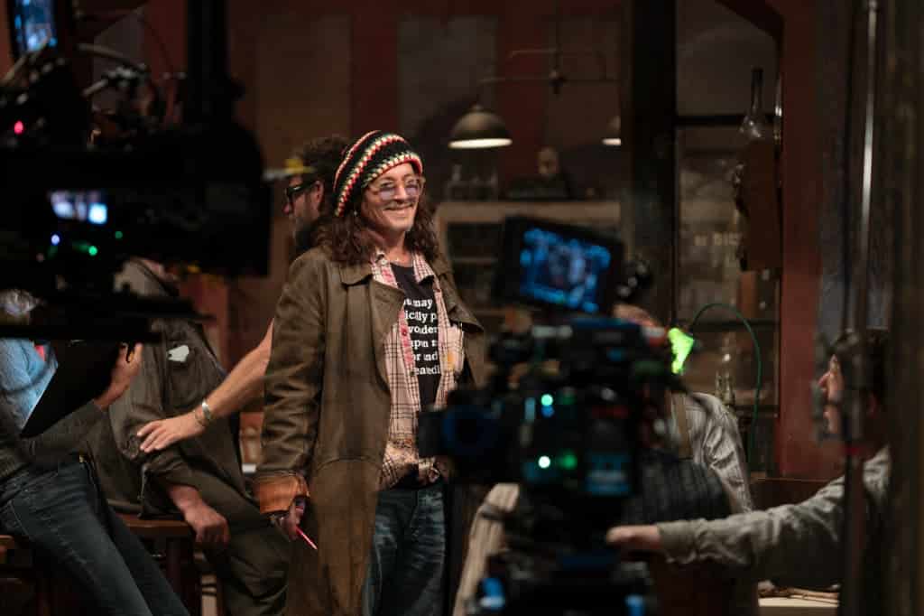 ジョニー・デップ、監督作品『モディリアーニ!』撮影現場にて