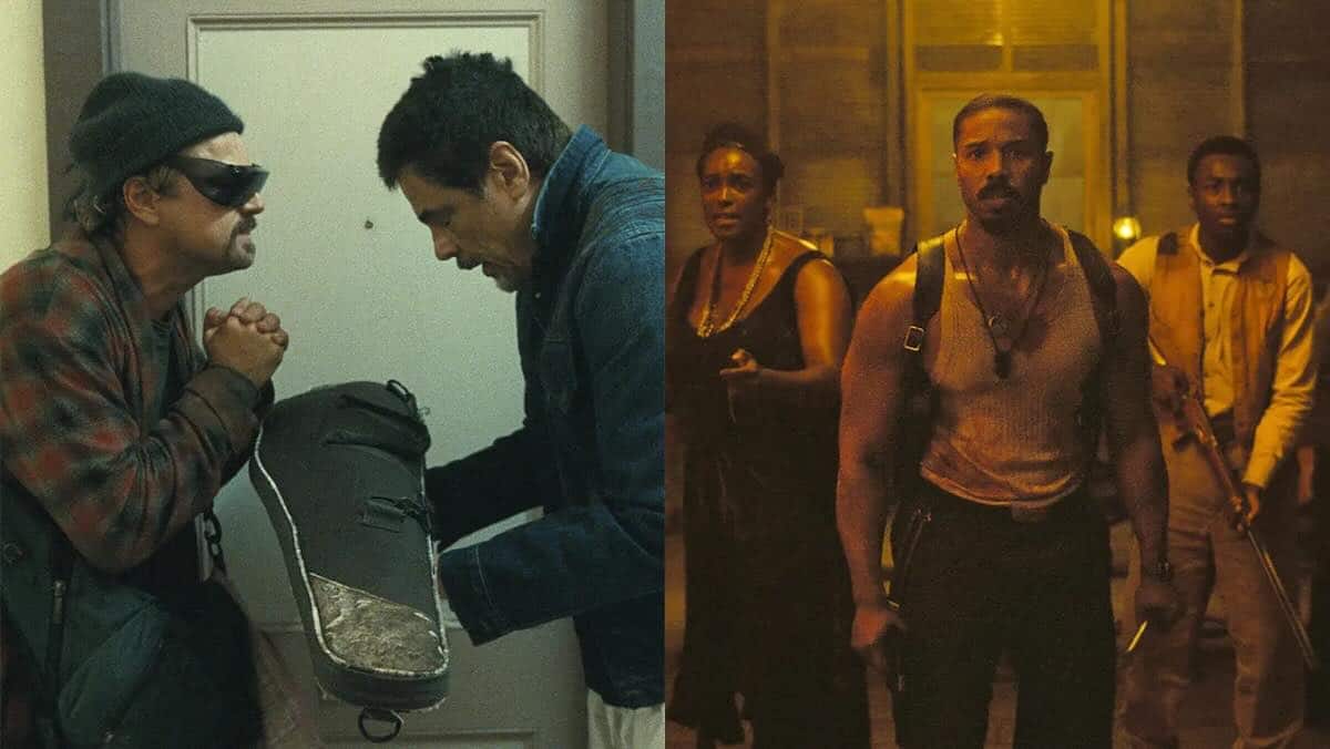 2026年アカデミー賞分析（左から）『ワン・バトル・アフター・アナザー』、『罪人たち』