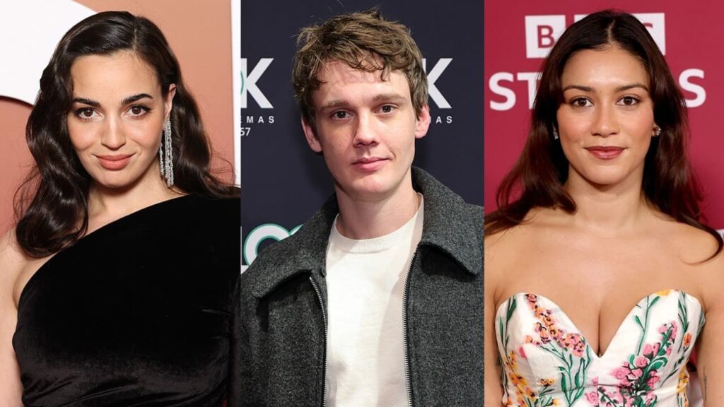 (左から)『イーブル・デッド・バーン / Evil Dead Burn(原題)』キャストのスエイラ・ヤクーブ、ハンター・ドゥーハン、ルシアン・ブキャナン