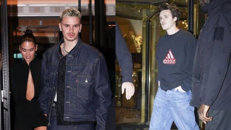 ベッカム兄弟ロメオ＆クルス、パリでダブルデート　ブルックリン確執報道の渦中で