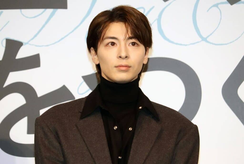 映画『架空の犬と噓をつく猫』初日舞台挨拶にて、高杉真宙