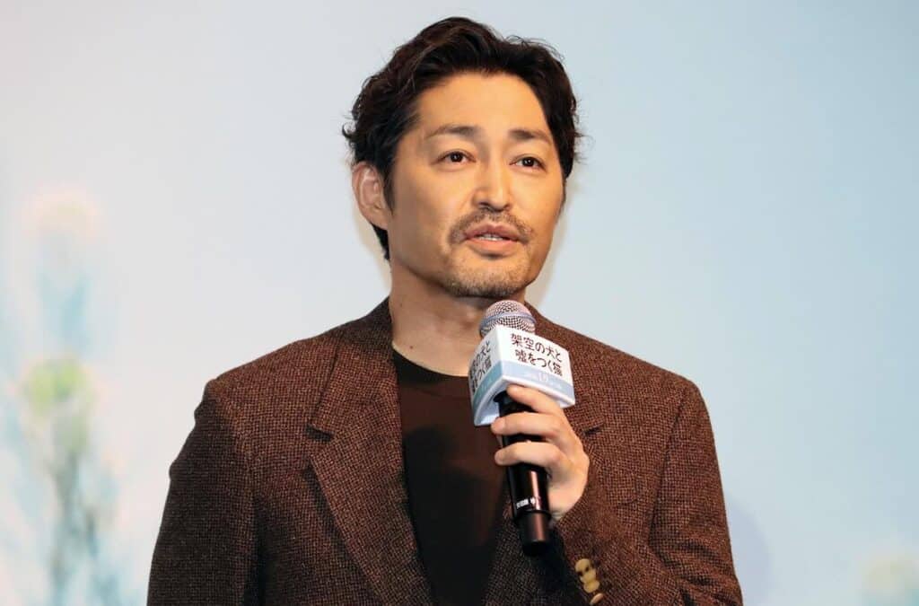 映画『架空の犬と噓をつく猫』初日舞台挨拶にて、安田顕