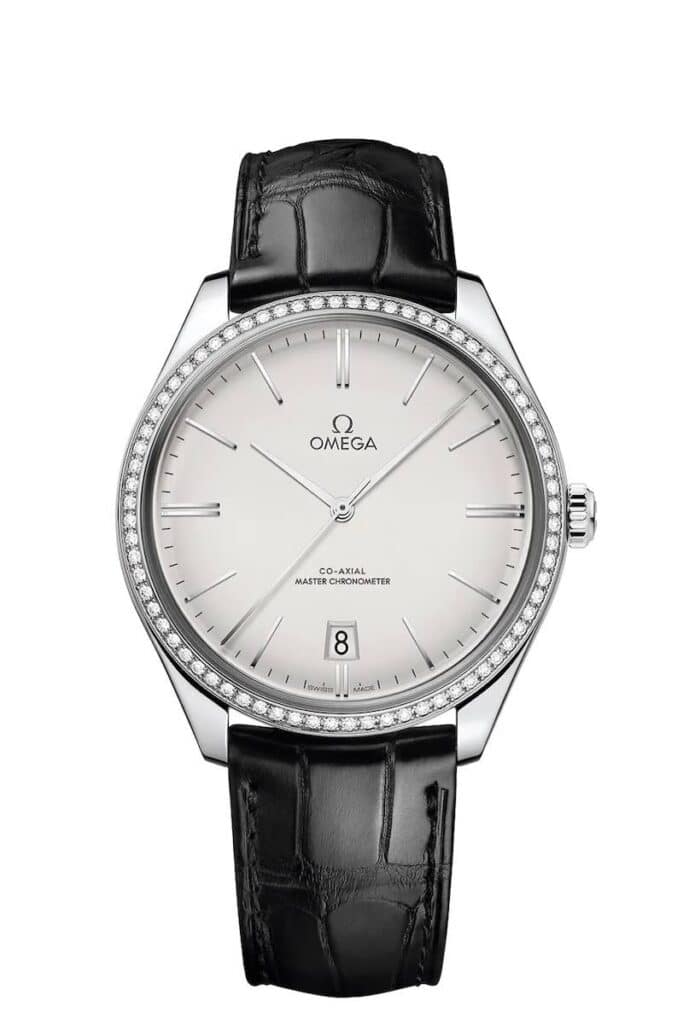 【セレブ愛用腕時計】ダイヤモンドで装飾されたオメガ デ・ヴィル トレゾア ウォッチ