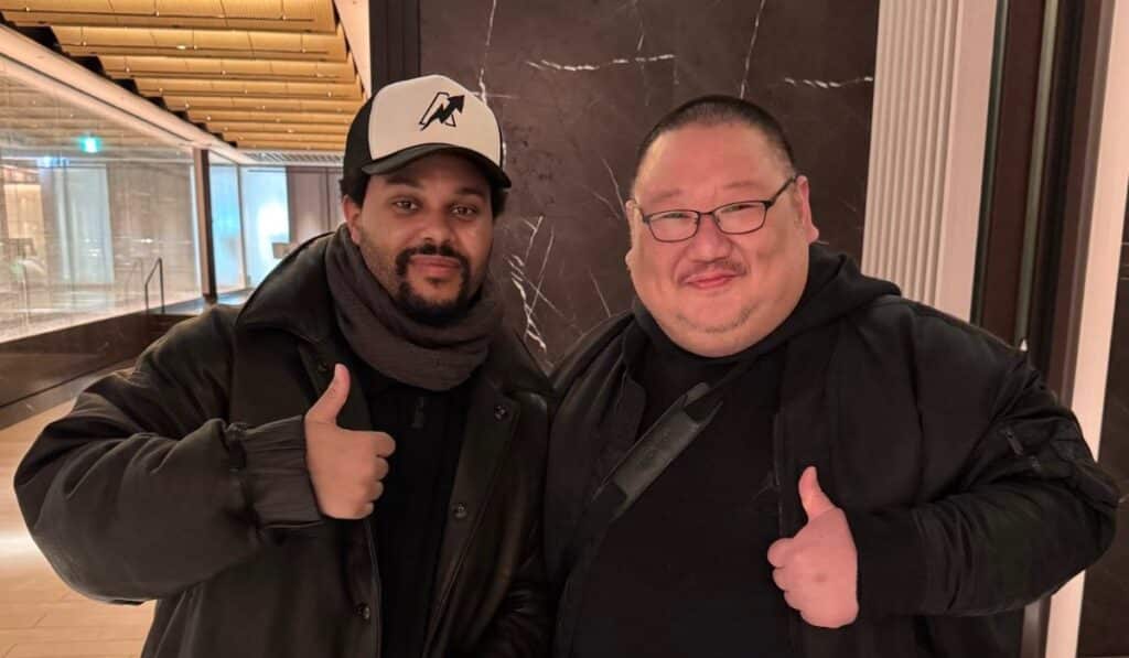 ザ・ウィークエンドと、ラーメン二郎亀戸店の店主