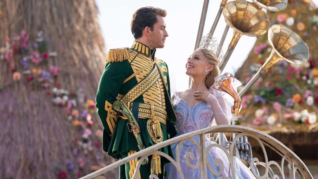 ジョナサン・ベイリー、アリアナ・グランデ、『ウィキッド 永遠の約束』より