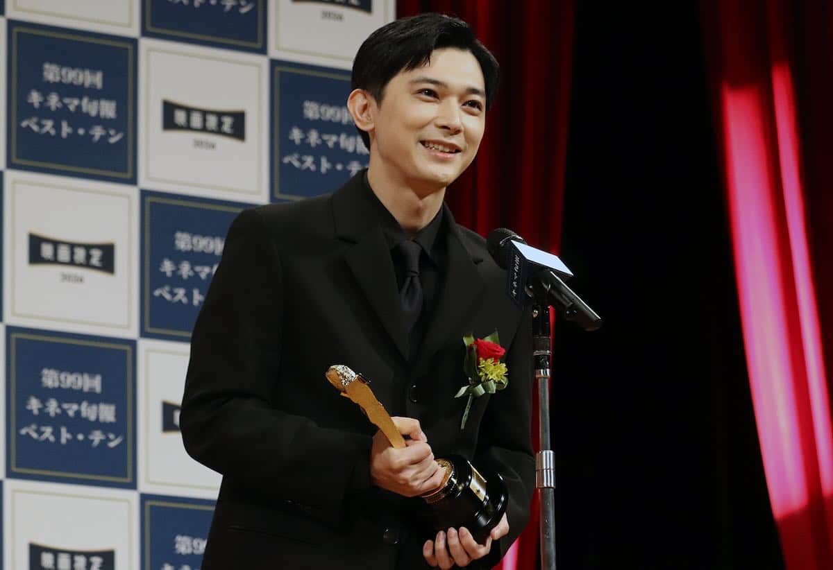 吉沢亮、第99回キネ旬ベスト・テン表彰式にて