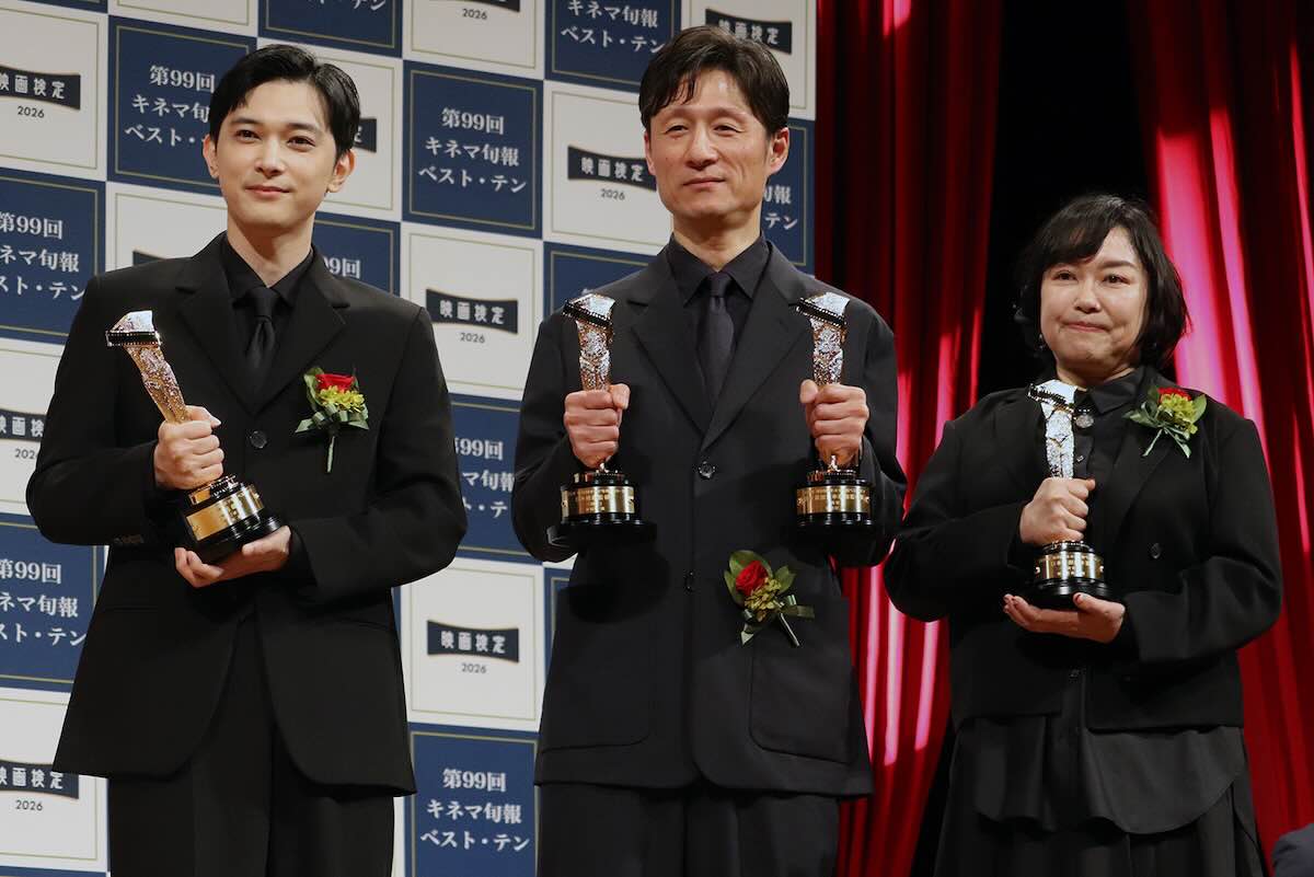 第99回キネマ旬報ベスト・テン表彰式にて