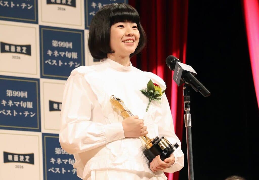 映画『ルノワール』鈴木唯、第99回キネ旬ベスト・テン表彰式にて
