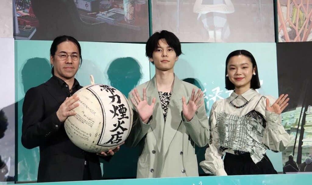 映画『花緑青が明ける日に』ジャパンプレミアにて