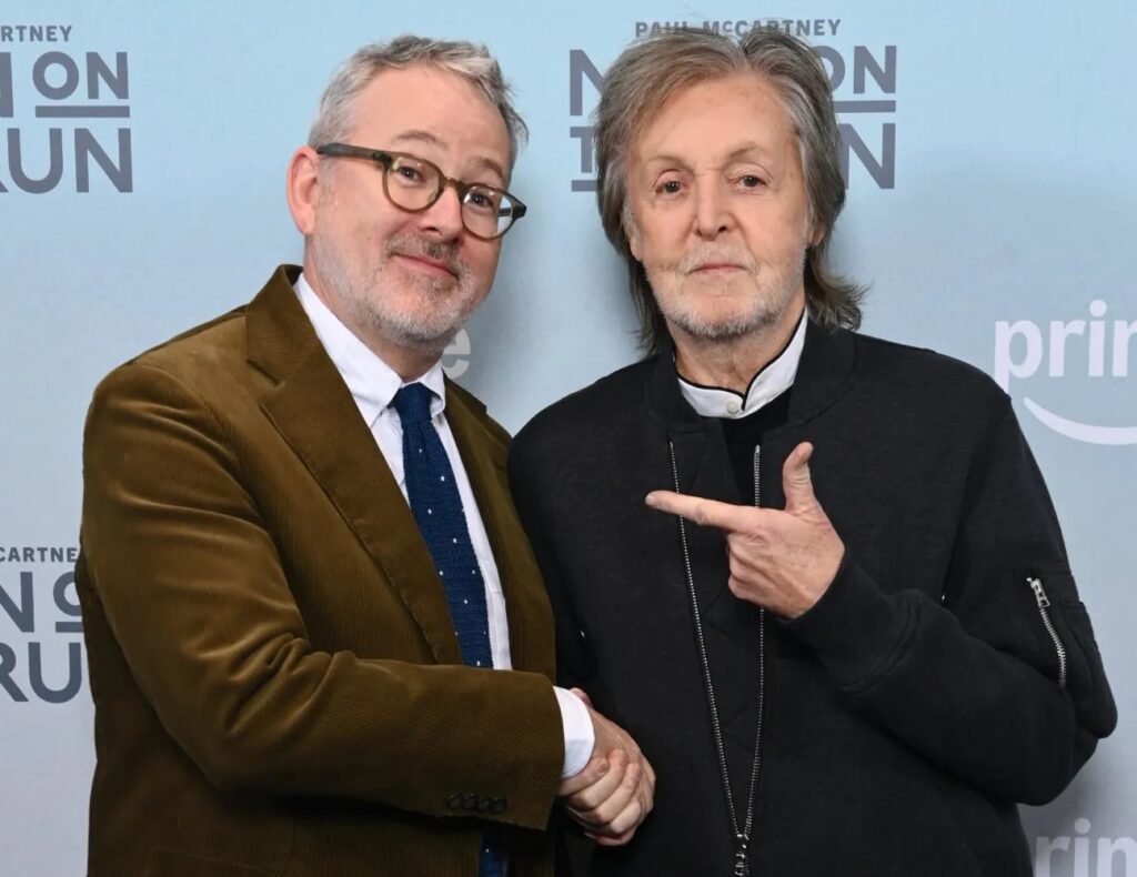モーガン・ネヴィル監督、ポール・マッカートニー、『ポール・マッカートニー:マン・オン・ザ・ラン』上映イベントにて=2026年2月18日(現地時間)